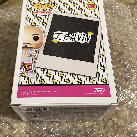J Balvin Funko Pop! Figurine NEW Limited Edition acquired 2023 - Picture 3 of 8
